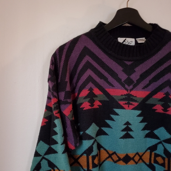 VTG Geometric sweater - Picture 4 of 6
